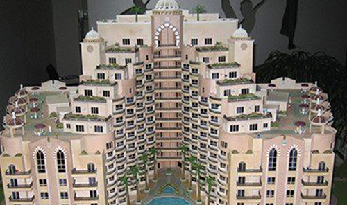 高品质三维立体建筑模...